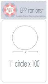 EPP18 1" circle - 100 stuks