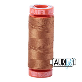 Aurifil Mako50 #2335 Lt Cinnamon  - 200 meter