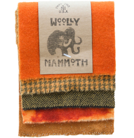 Wooly Mammoth set wollen stoffen oranje 004