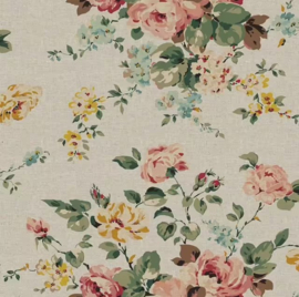 Riley Blake Designs || Rose & Violet's Bouquet des Fleurs - linnen stof
