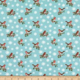 Liberty Fabrics A Festive Collection Jolly Robin 01775747A