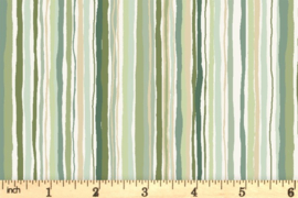 Foxwood Ripple Stripe - Green 019G