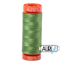 Aurifil Mako50 #1114  -Grass Green grasgroen 200 meter