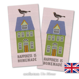 Acufactum || label met grachtenpand - Happiness is homemade