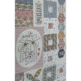 Patroon quilt Happy Travel van The Birdhouse