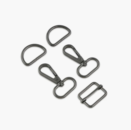 Sallie Tomato || Hardware Kit voor het maken van een tas - 3/4 "