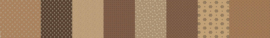 CURATED COTTONS || R310739D  BROWN