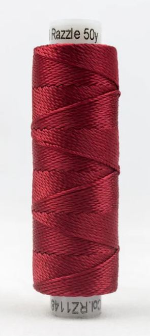 RZ1148 - Razzle™ 8wt Rayon Tango Red Thread #8