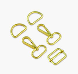 Sallie Tomato || Hardware Kit voor het maken van een tas - 3/4 "