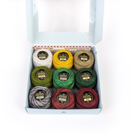 Eleganz 8wt Perle-katoen garenpakket Deck the Halls