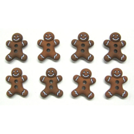 Knopen Gingerbread cookies #5553