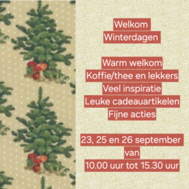 Welkom Winterdagen 24, 25 en 26 september 2025