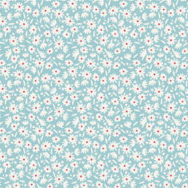 Tilda Bon Voyage 100257 paperflower teal