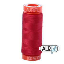 Aurifil Mako50 #2250 Red  - 200 meter