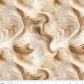 bruine quiltstoffen