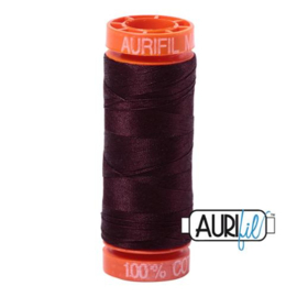 Aurifil Mako50 #2465 Very Dark Brown- 200 meter