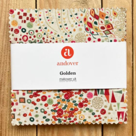 Makower || Golden - charmpack