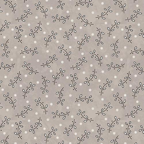 3147-34 Taupe || Butterflies and Bloom