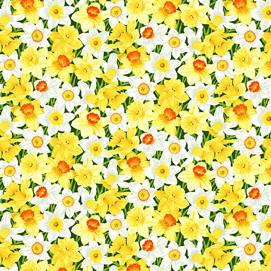 Makower  Summer Days  Daffodils 2546