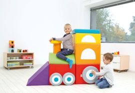 Foam Blokken Set "Locomotief"