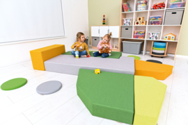 Zachte zithoek (set van 3 delen)