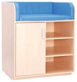 Aankleedmeubel / commode kinderopvang "klein" (met 5 kastenopties)