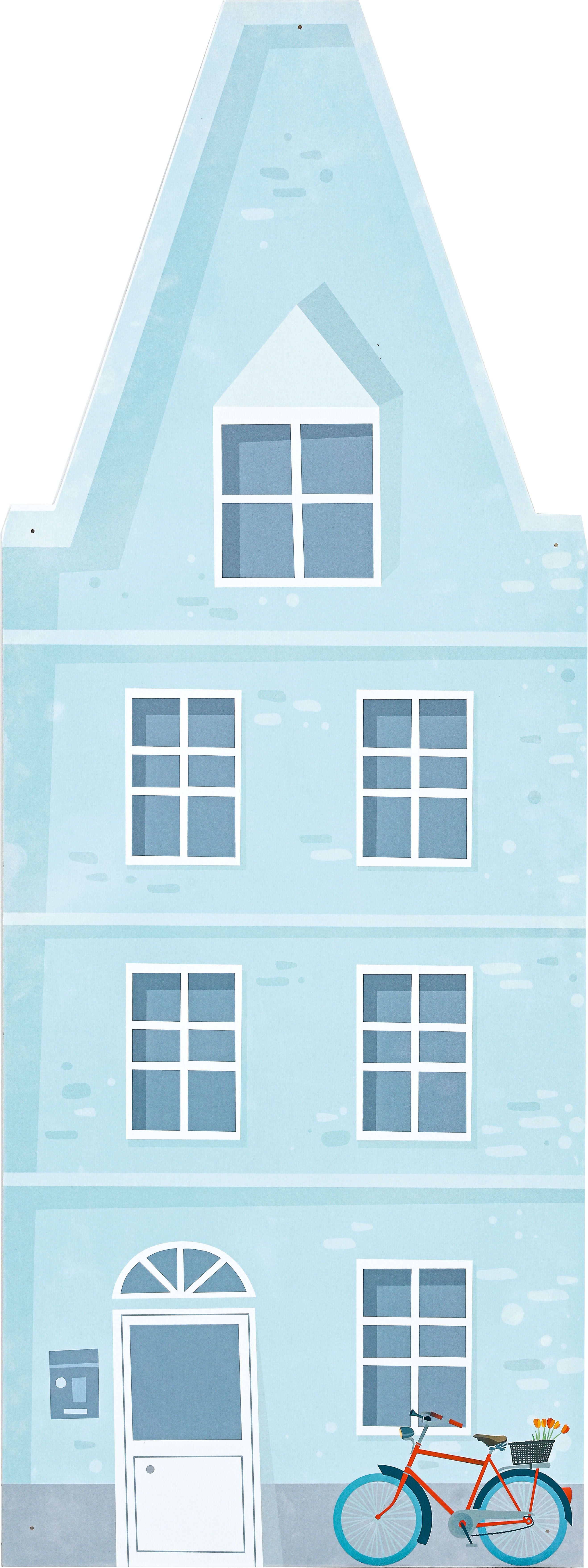 Wanddecoratie Huis (5 soorten) van hout