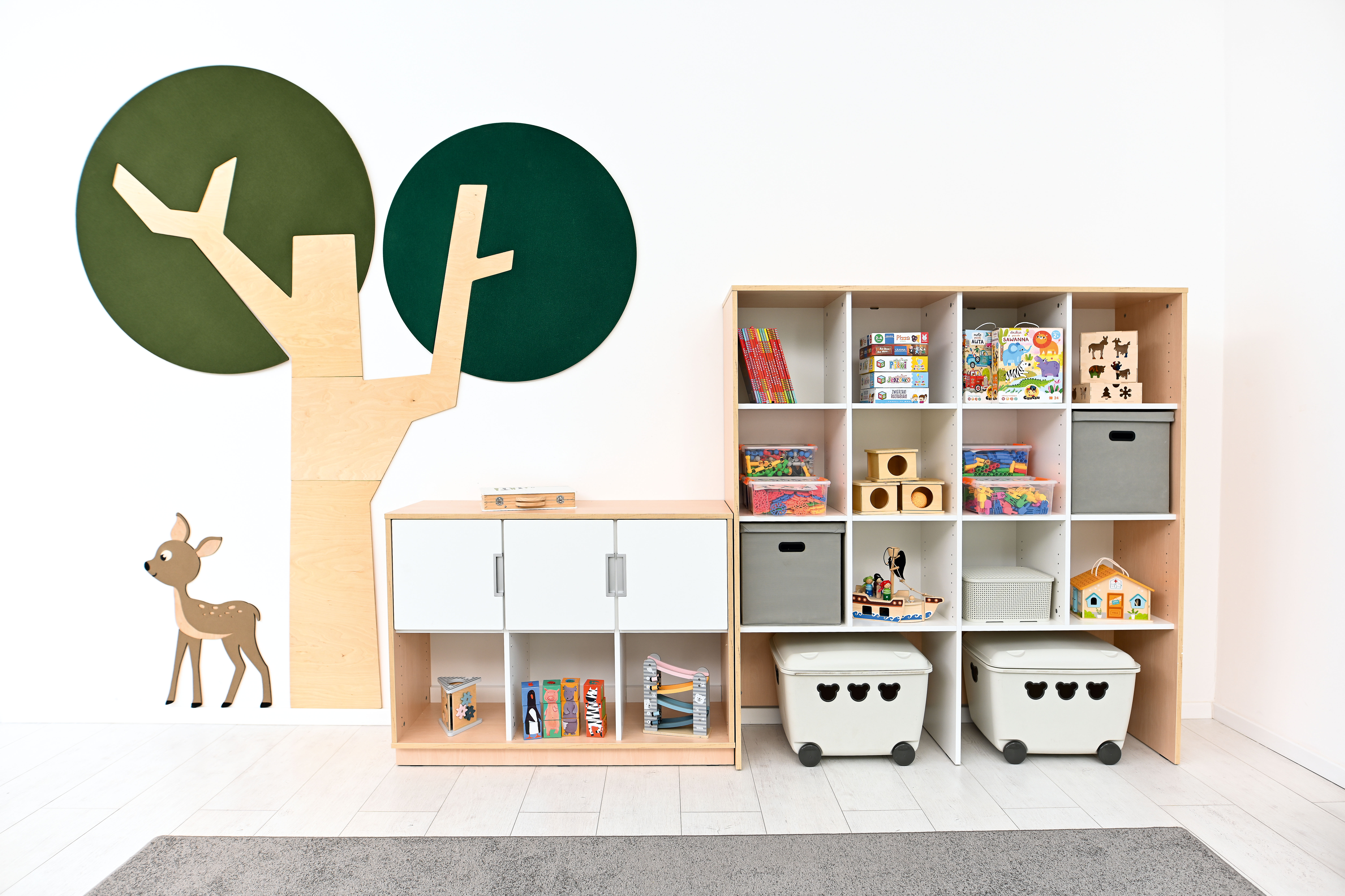 Wanddecoratie Boom (2 soorten) van hout