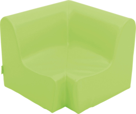 Hoekzitje (in 3 hoogtes en 7 kleuren)