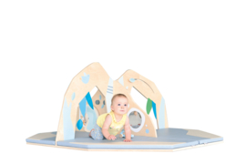 Baby Speeleiland/Speelhoek Natuur (150 x 150 x 66 cm)