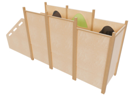 Speelhuis/speelhoek (modulair) Set 4