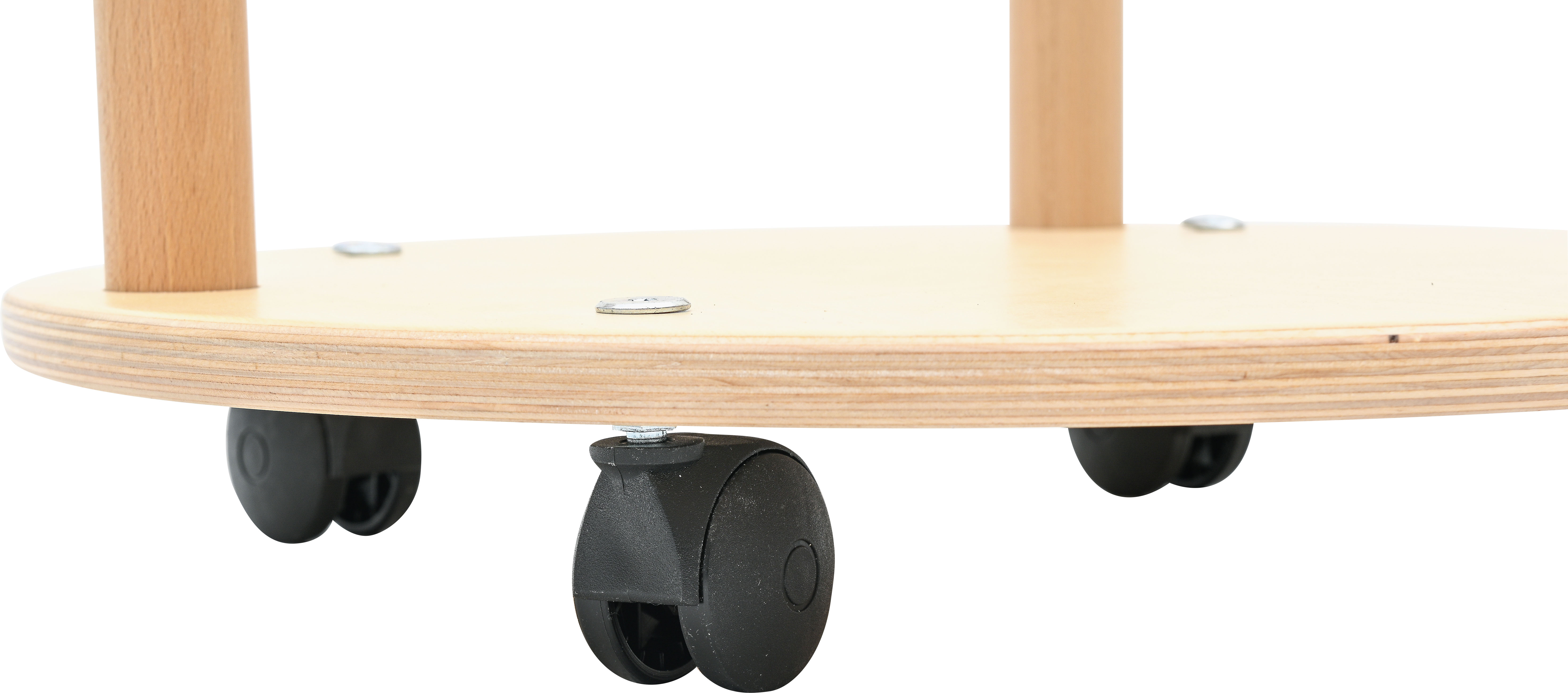Verrijdbare trolley voor 15 zitkussens (van 35 cm en 3 cm dik)