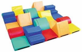 Foam blokken set van 25 speelelementen
