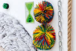 Sensorische wand met geluiden