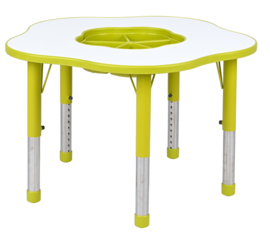 Speeltafel met verstelbare poten (in 5 kleuren)