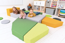Zachte zithoek (set van 3 delen)