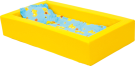 Kinderopvang peuterbedje (van foam) inclusief matras (in 8 kleuren)