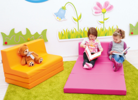 Opvouwbare zitbank/ligkussen (5 kleuren)