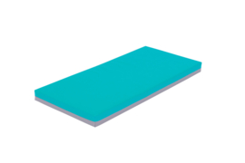 Sportmat/Gymmat/Speelmat/Ligkussen (140/120 x 55 x 8 cm) in 8 kleurencombinaties