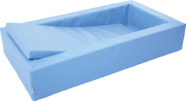 Kinderopvang peuterbedje (van foam) inclusief matras (in 8 kleuren)