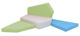 Foam Blokken set van 4 matrassen (klein)