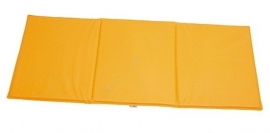 Sportmat/Gymmat/Speelmat opvouwbaar Groen of Oranje (155 x 62 x 2 cm)