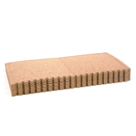 Vloertegels kurk (30 x 30 of 60 x 60 x 0,9 cm)