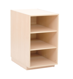 Aankleedmeubel / verschoontafel kinderopvang "compact"  (met aankleedkussen en trap)