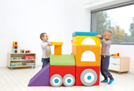 Foam Blokken Set "Locomotief"