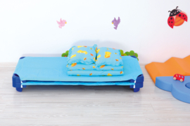 SALE! Set van 6 kinderopvang bedden (stretcher) / rustbedjes