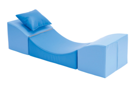 Ligbank (set van 3 foam delen) in 3 kleurencombinaties