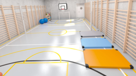 Dikke Sportmat/Gymmat/Speelmat (100 x 150 x 8 cm)