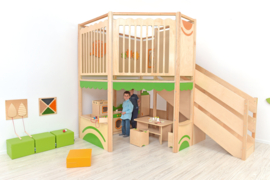 Speelhuis met plateau