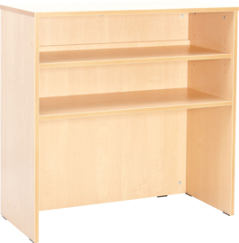 Kinderopvang kast met 2 rolcontainers (in 4 hoogtes en 7 kleuren)